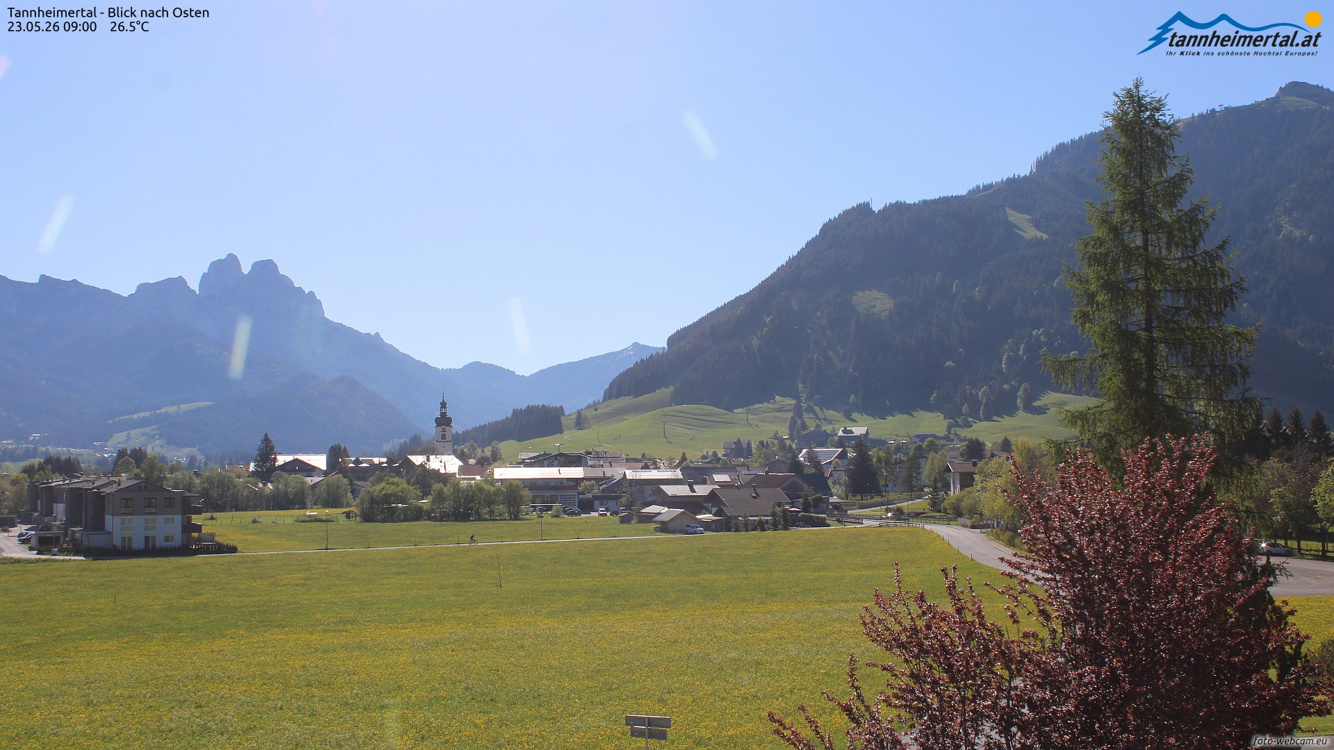 Tannheim Richtung Neunerköpfle