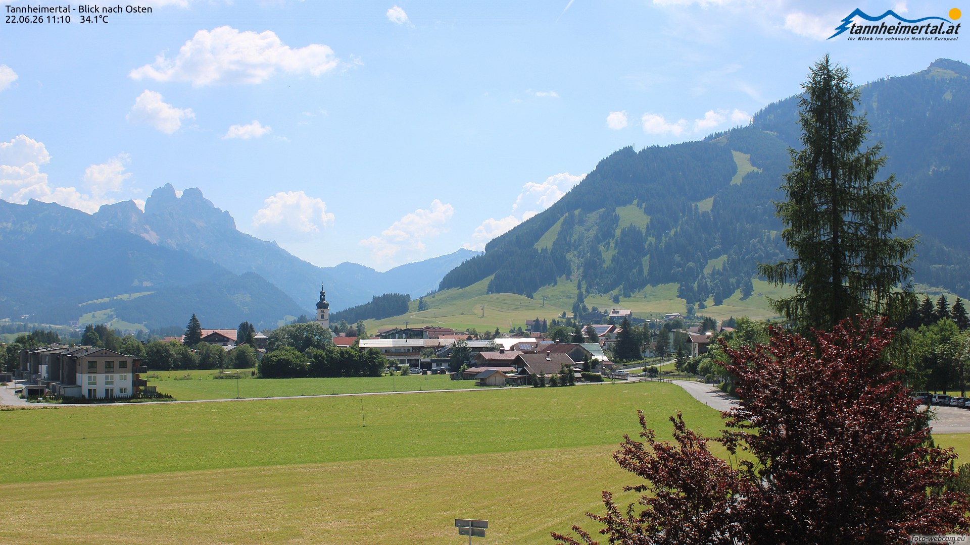 Tannheim Richtung Neunerköpfle