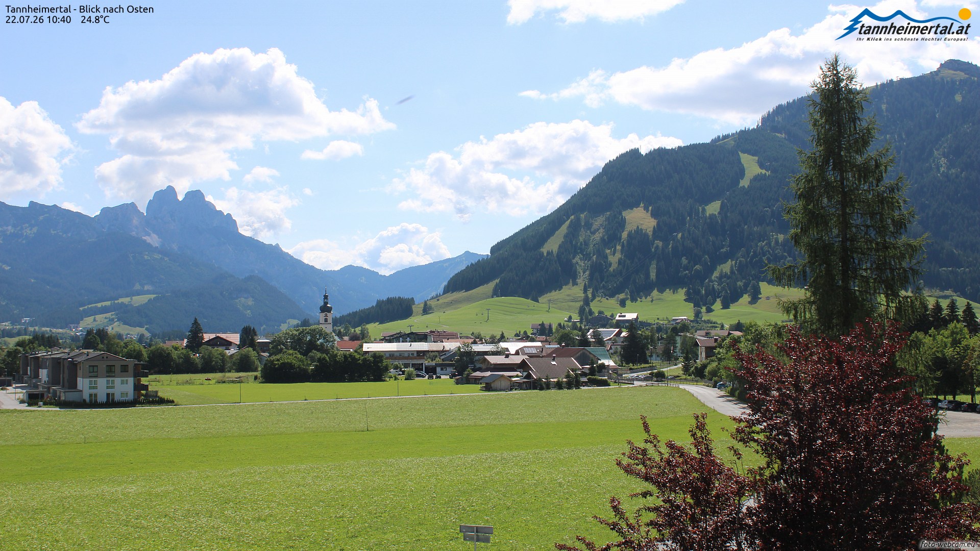 Tannheim Richtung Neunerköpfle